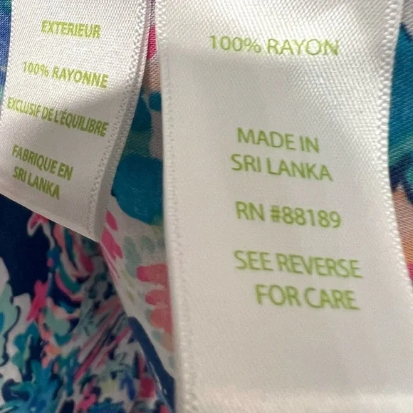 Lilly Pulitzer Sorella Long Sleeve Fish Print Pullover Top Women’s Medium - Picture 11 of 12